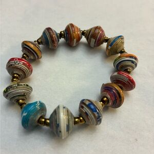 Colorful Stretch Beaded Bracelet